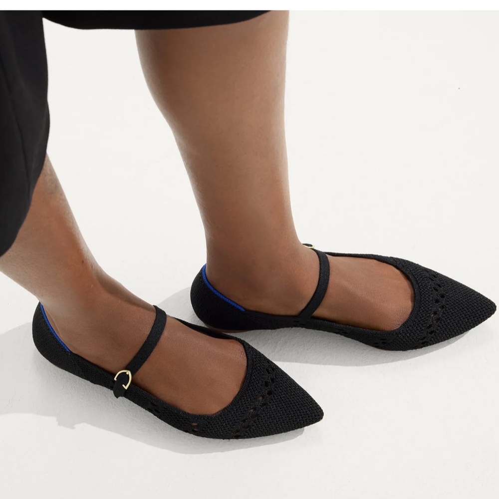 Rothy's Point Mary Jane Flats